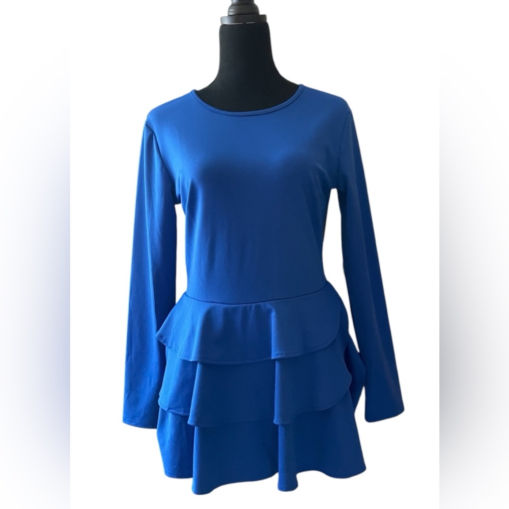 Drop Waist Flirty Ruffle Tunic or Mini Dress New with Tags